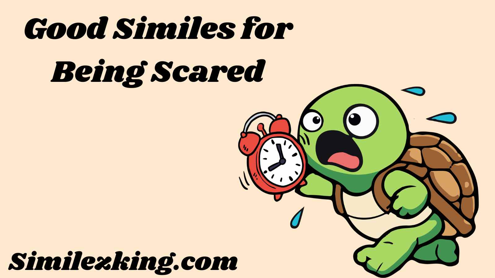 Good Similes for Being Scared
