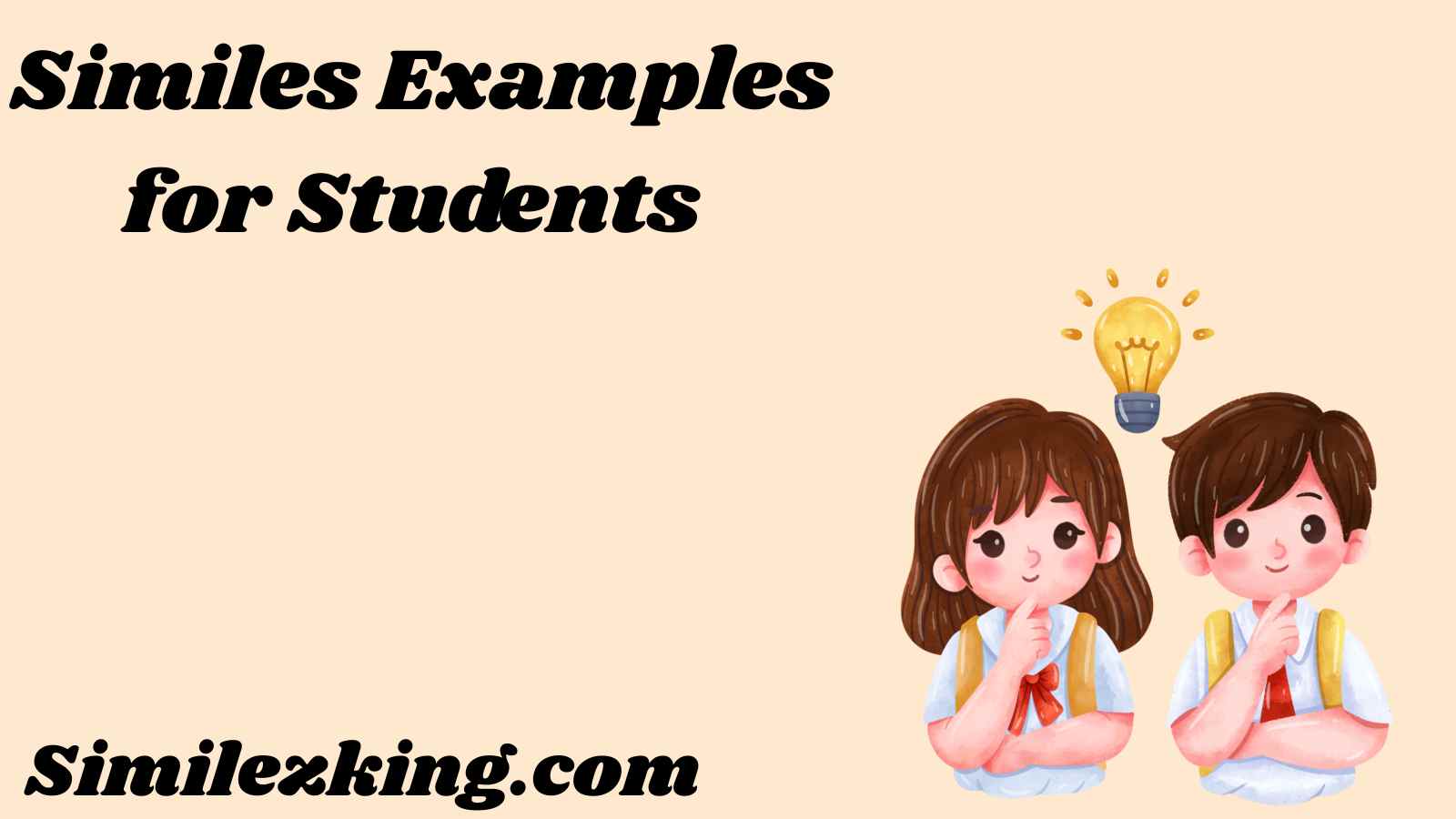 Similes Examples for Students