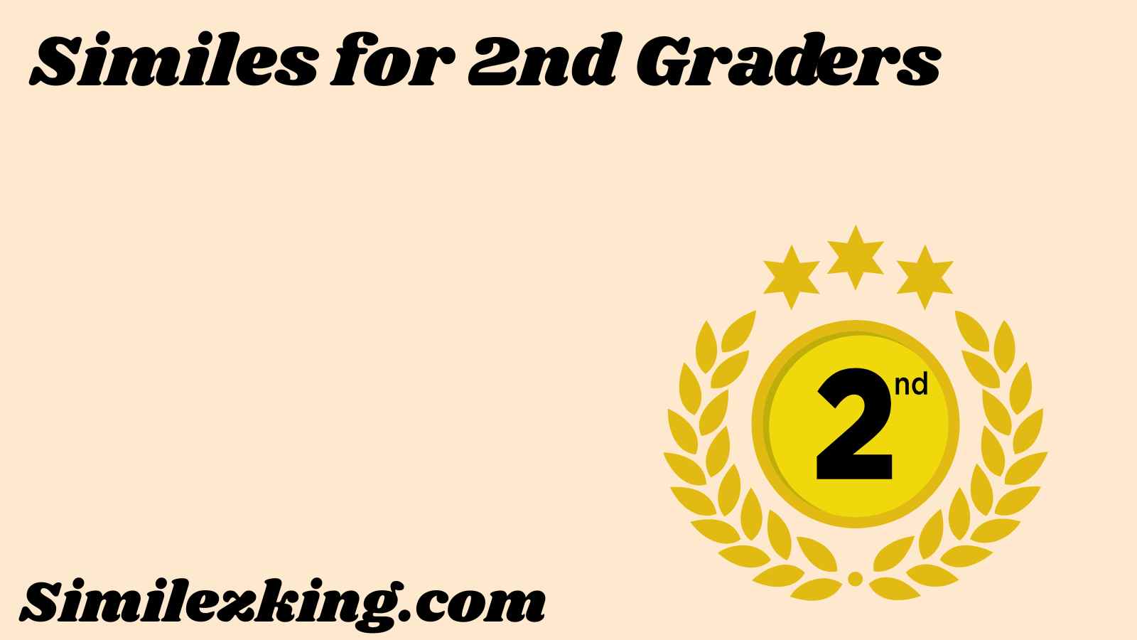 Similes for 2nd Graders