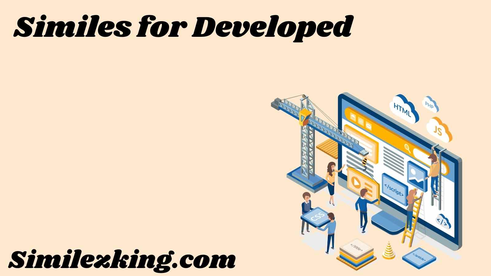 Similes for Developed