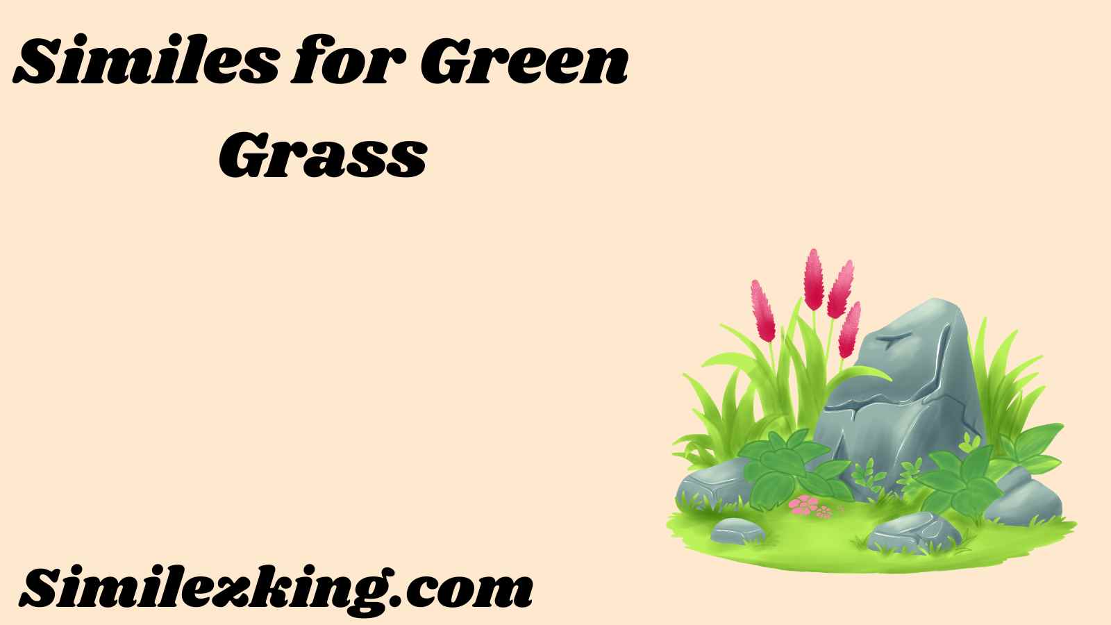 Similes for Green Grass
