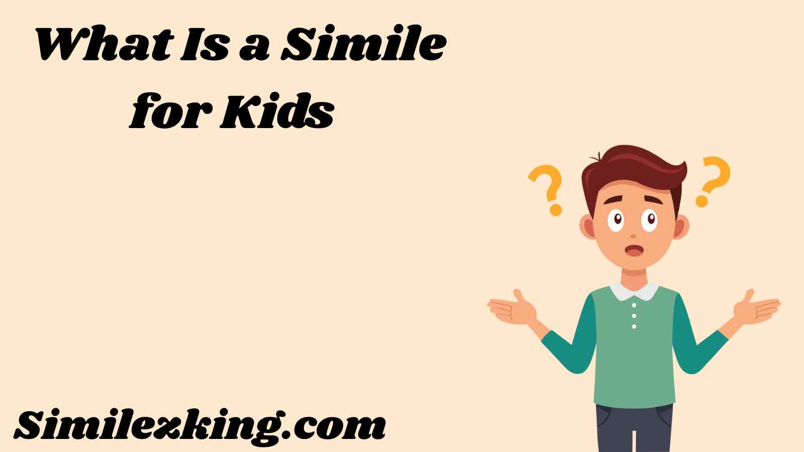 What Is a Simile for Kids