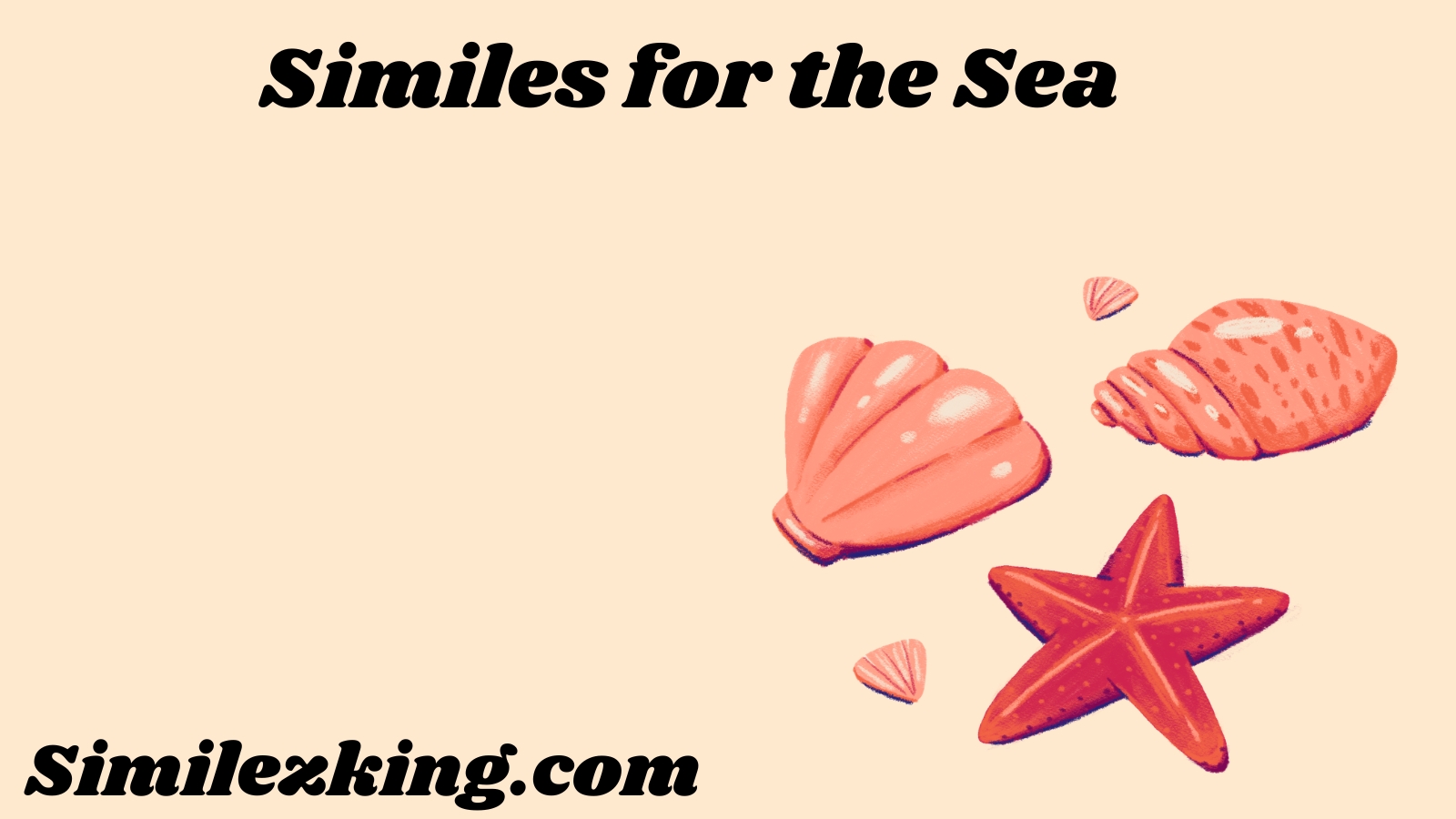 Similes for the Sea