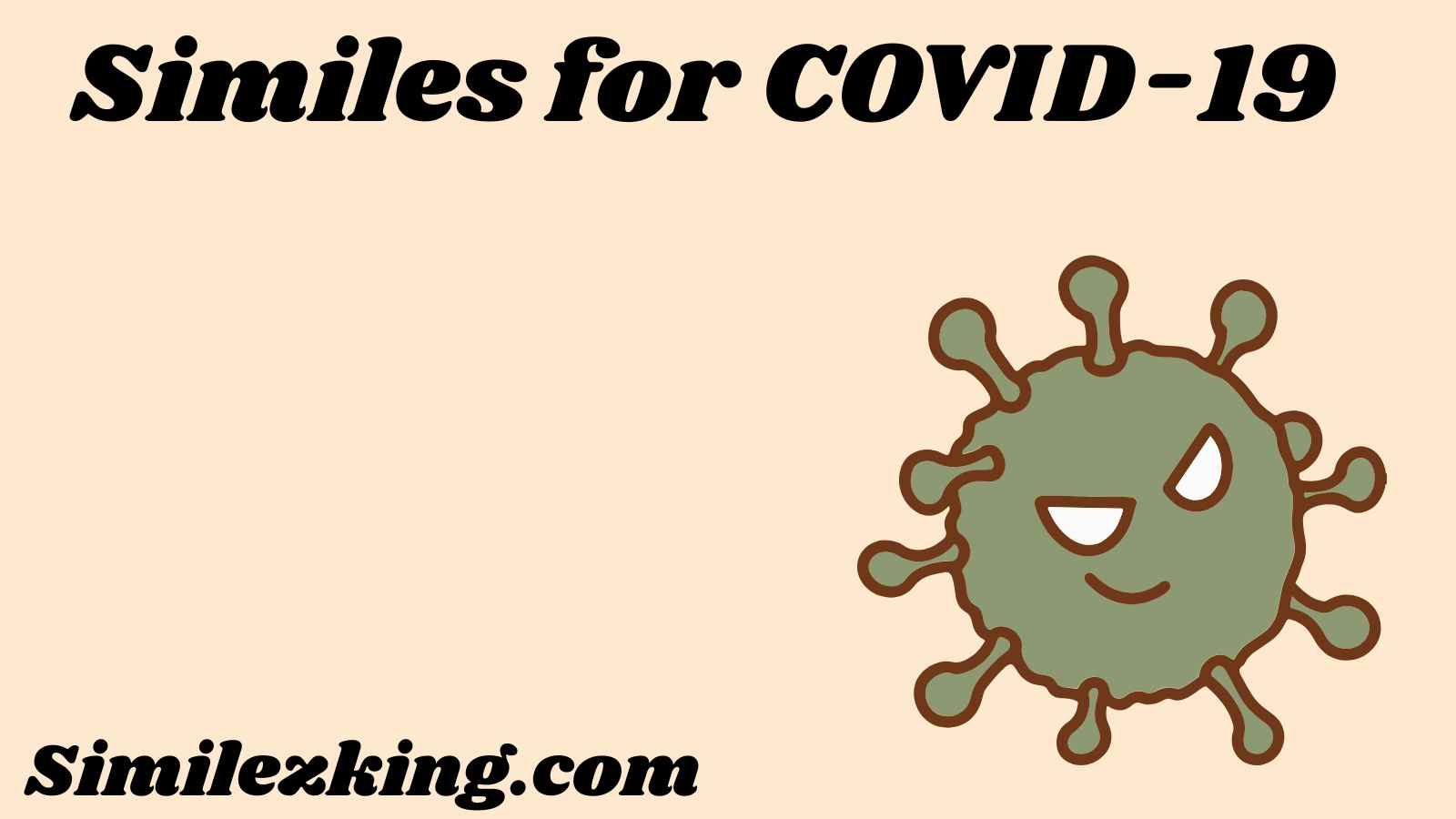 Similes for COVID-19